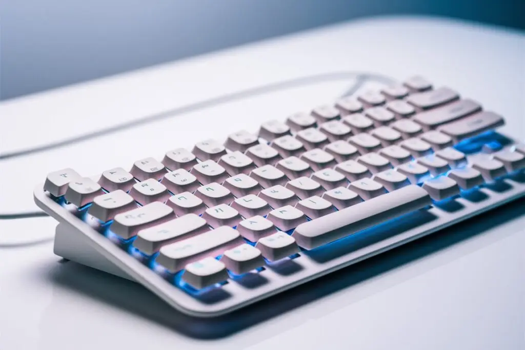 A beautiful ergonomic keyboard