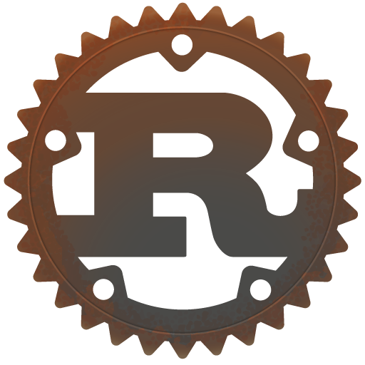 Rust programming language logo